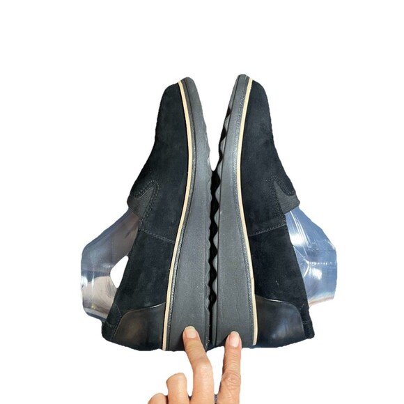 Clarks Sharon Dolly Women's Black Loafer Slip On Ultimate Comfort Shoes Size 9.5 - Picture 4 of 12